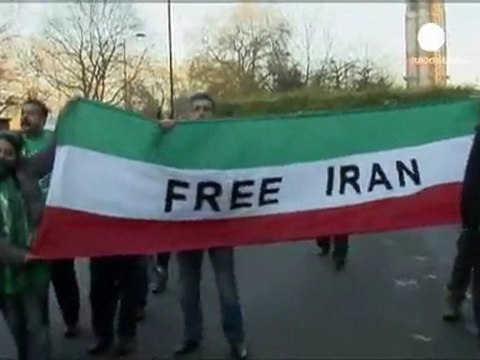 Iranian diplomats expelled from UK arrive home
