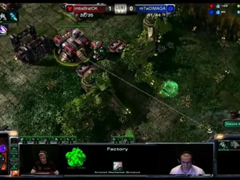 NASL Season 2 - Game 1 2 3 4 & 5 - Imba.FXO Brat_OK (T) VS MouzDimaga (Z) Part 1/2