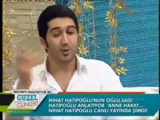 sait hatipoglu.hz.musa anlatıyor. annelerın degerı paha bıcılemez