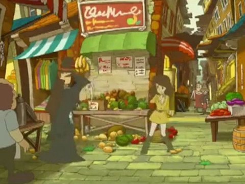 Trailer du Professeur Layton et l'Appel du Spectre sur DS