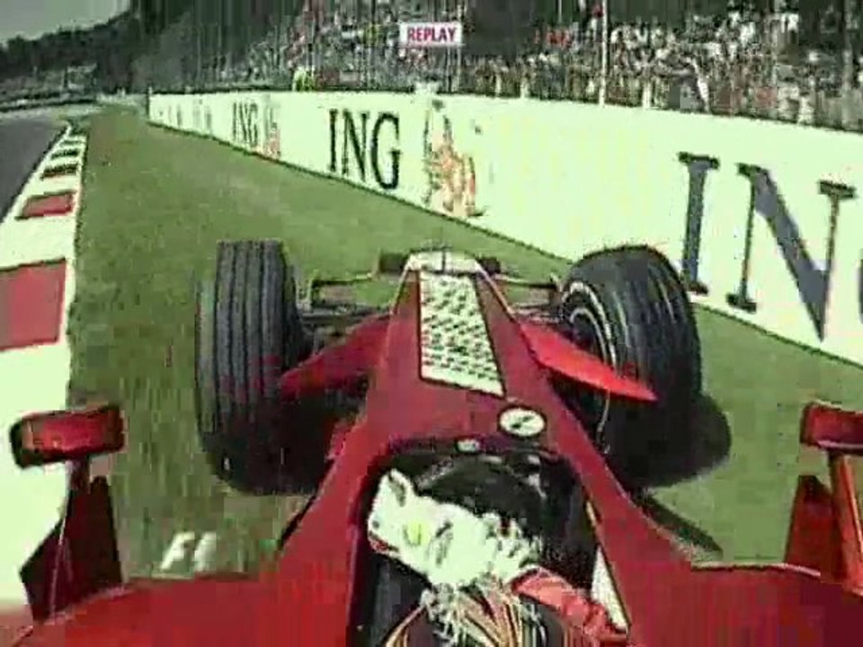 Monza 2007 Kimi Räikkönen FP3 Crash