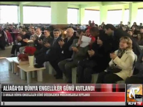 Aliağa'da Dünya Engelliler Günü Kutlandı