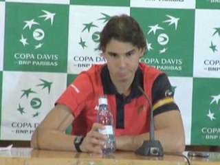 Coupe Davis, finale : Nadal "désolé" pour Monaco