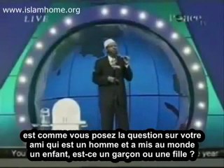 Dr. Zakir Naik - Qui a crée Dieu ?