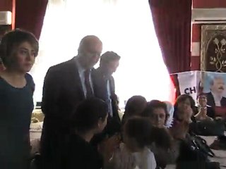 Erman CHP kadın Kollarının Çay Partisine Katıldı