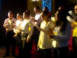 La chorale Copte à l'église Catholique St Cyr à Villejuif à l'occasion du marché de Noël - 03/12/2011 -