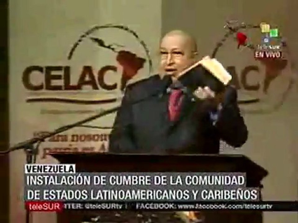 Discurso inaugural del presidente Chávez en la CELAC