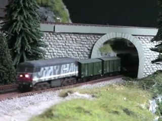 Trains versus Monsters! An N Scale Horror Movie