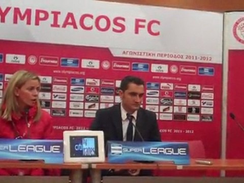 Συνέντευξη Τύπου Ερνέστο Βαλβέρδε