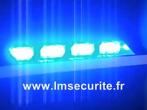 BARRES CLIGNOTANTES BLEUS A LEDS FL12B