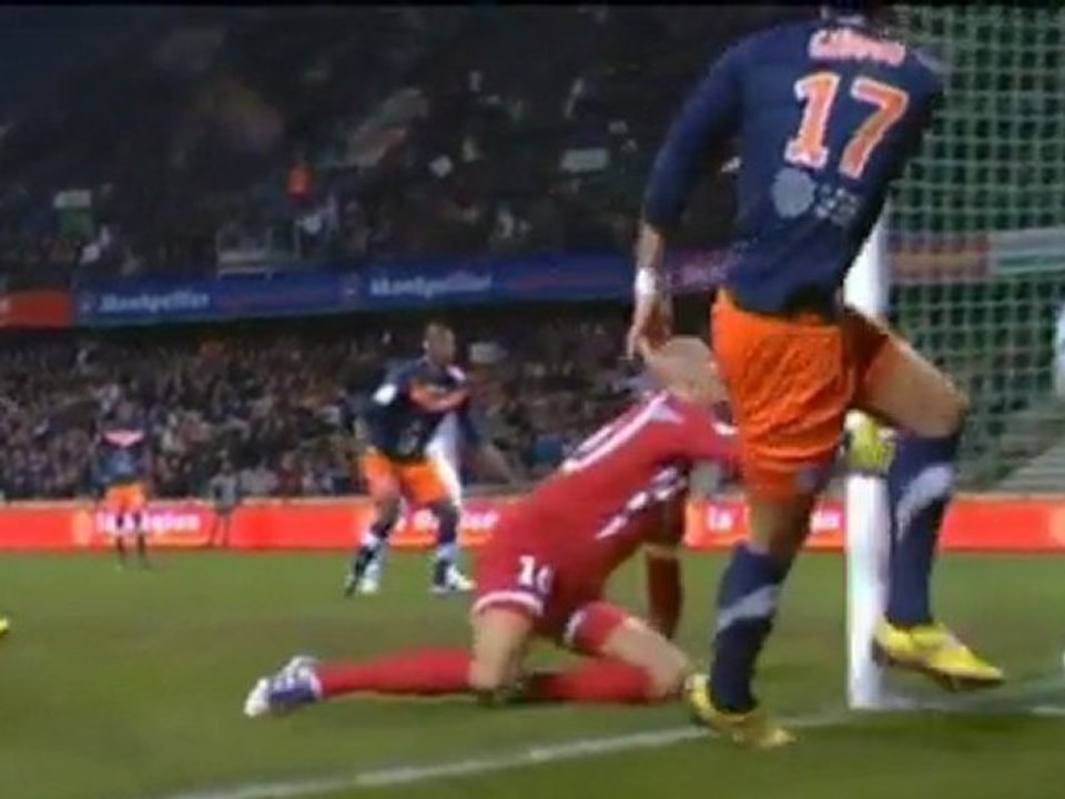 Montpellier mit Kantersieg