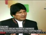 Morales: CELAC es una esperanza para los pueblos de AL