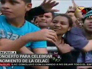 Concierto para celebrar el nacimiento de la CELAC en Caracas