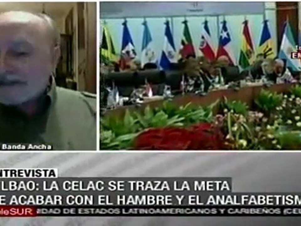 Periodista Luis Bilbao habla de la Celac y sus retos