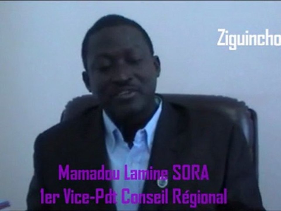 TEST - Mamadou L. SORA 1er V-P Conseil Régional (17-11-11)