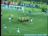 Aris v Panathinaikos 1-2 (26 Ivanschitz) Day 3 Video 2008(1)