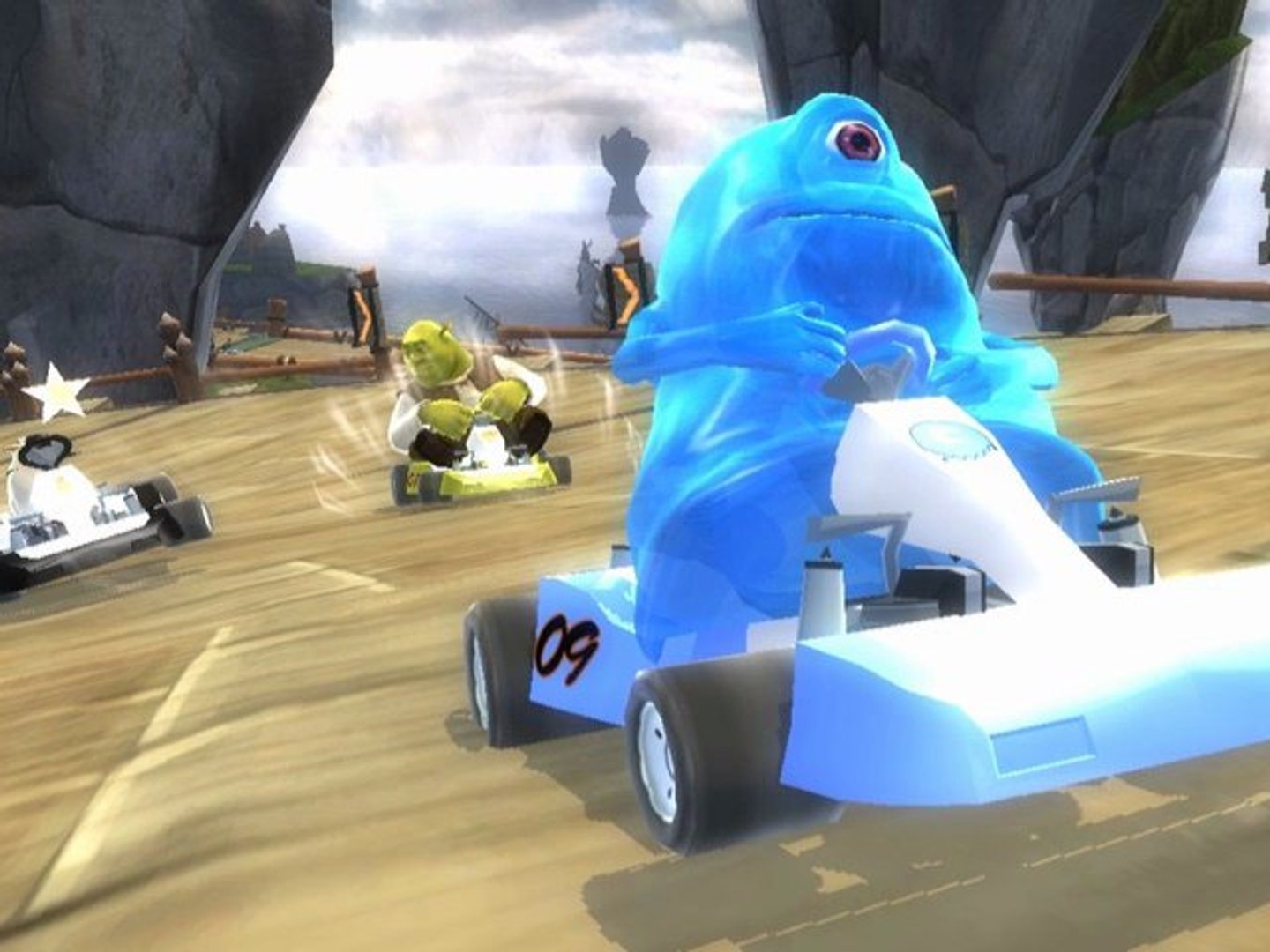 ⁣DreamWorks Super Star Kartz (USA) Wii ISO Download (2011)
