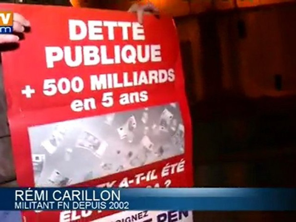 Une campagne d’affichage sauvage pour faire passer les idées de Marine Le Pen