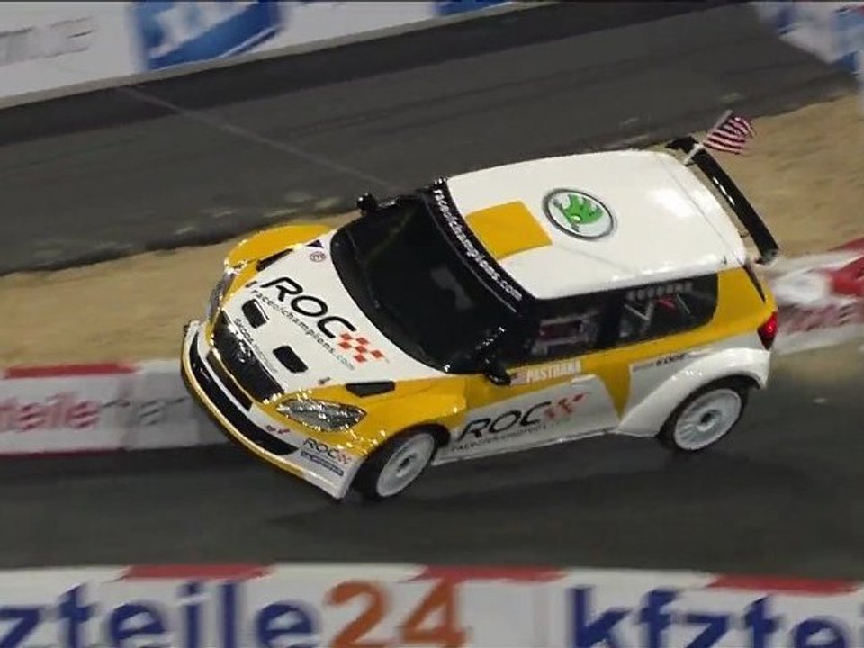 Race of Champions 2011 Pastrana crash