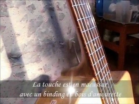 Quelques guitares du luthier Jeff kerléo