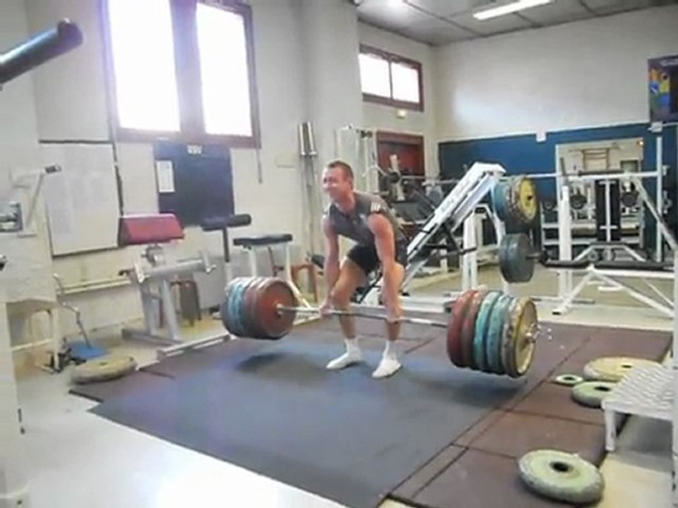 Training a lancienne au puy en velay  SDT:220kg.