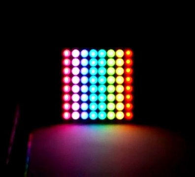 8x8 rgb led matrix effects