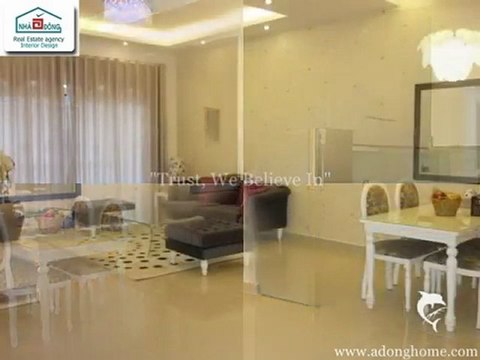 Nice apartment for rent in Riverside, Phu My Hung, Dist.7, HCMC, 1000$/month.