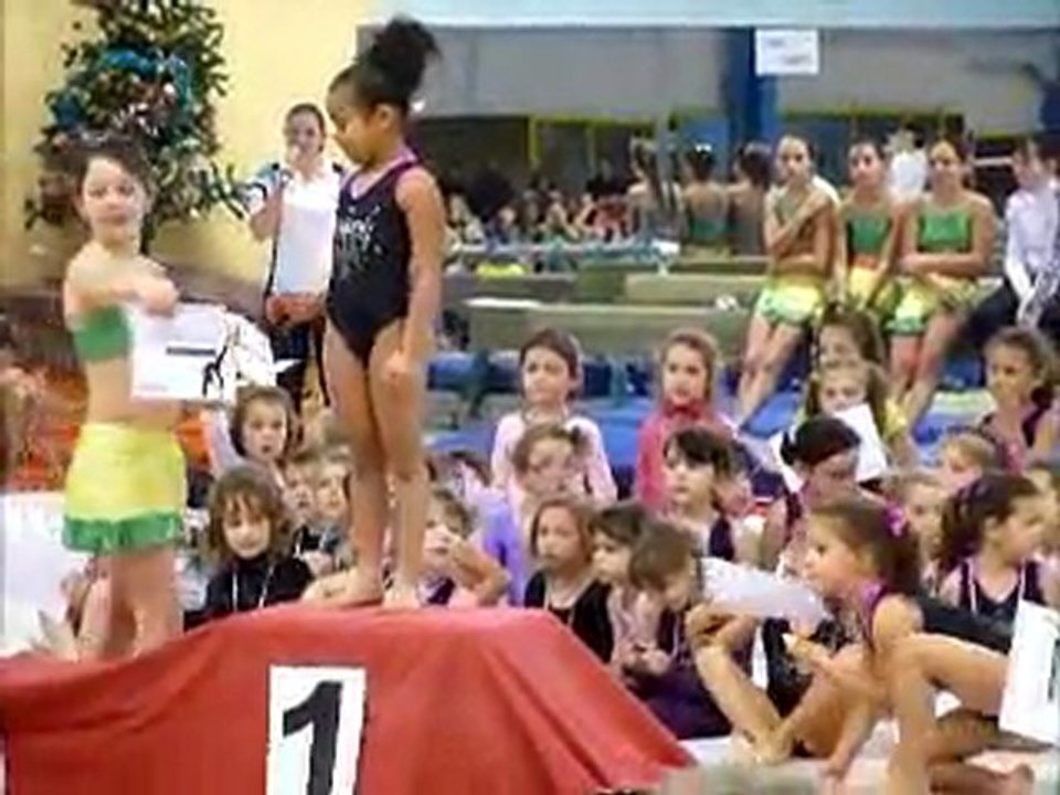 Première médaille Maelys - Challenge de Noel 2011