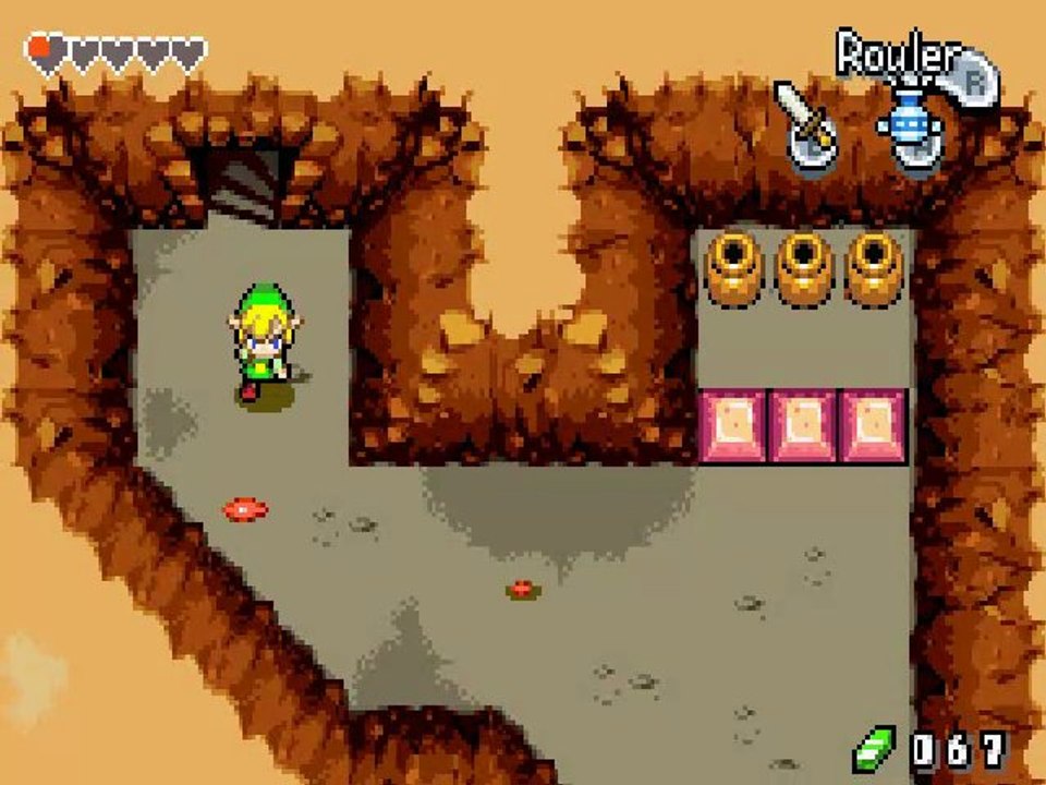 8éme parti Zelda Minish Cap / Début du temple de feu