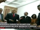 Venezuela, Nicaragua, Bolivia y Uruguay firman acuerdos