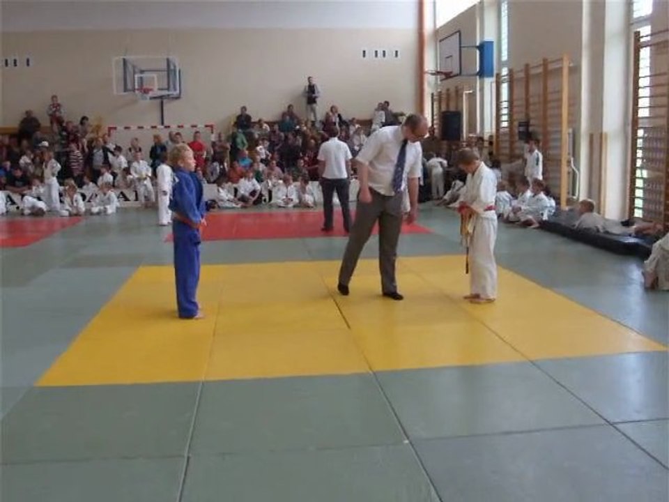JUDO PIŁA Dominik  Skowyra Zawody judo U11 30kg Warszawa 2011,judo Piła,aikido Piła,Karate Piła