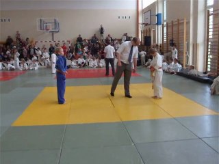 Download Video: JUDO PIŁA Dominik  Skowyra Zawody judo U11 30kg Warszawa 2011,judo Piła,aikido Piła,Karate Piła