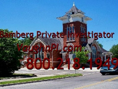 Bamberg Private Investigator Bamberg SC Discreet | vaughn PI