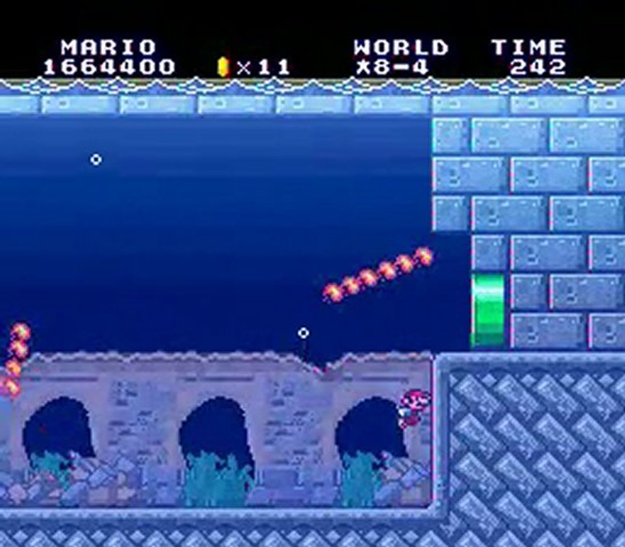 pómulo tubo respirador Mujer Super Mario Bros - World *8-4 (Last level) - Vidéo Dailymotion
