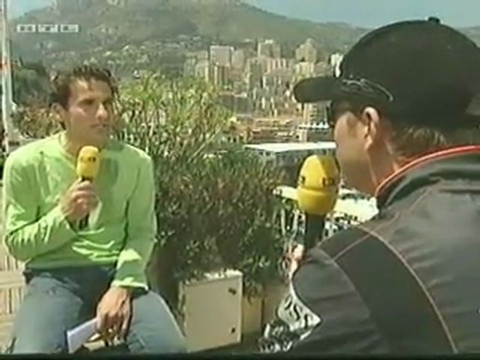Monaco 2005 Kimi Räikkönen exclusive Interview
