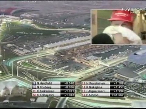 Abu Dhabi 2009 Kimi Räikkönen Quali Interview