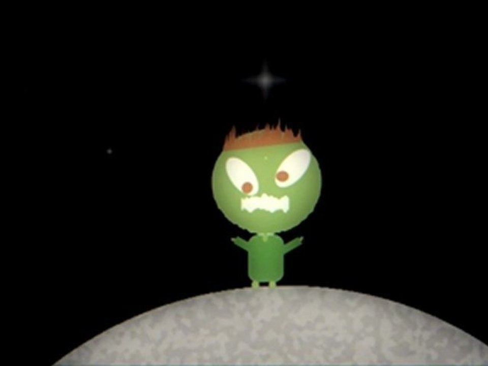 E.T destroy a planet !!!