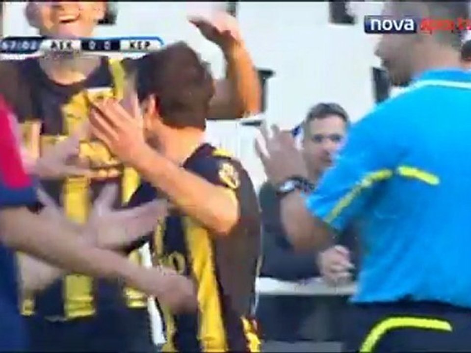Superleague | A.E.K.  1-0  ΚΕΡΚΥΡΑ | 12η Αγωνιστική