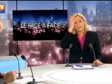 BFMTV 2012 : Marine Le Pen face à Jean Leonetti