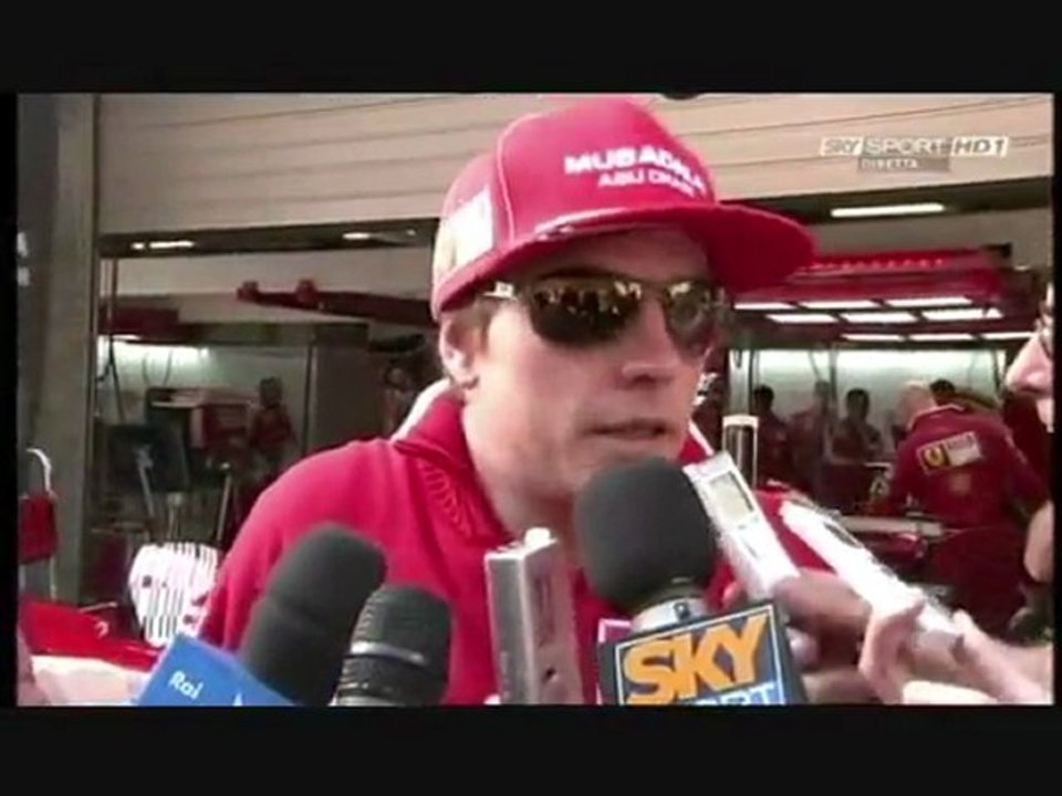 China 2009 Kimi Räikkönen Quali Interview
