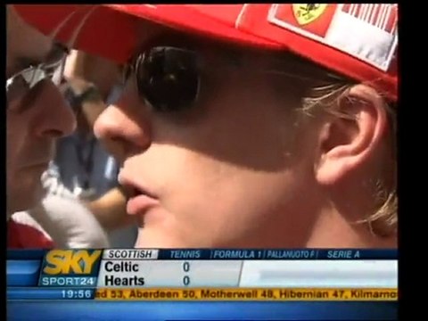 Monaco 2009 Kimi Räikkönen Race Interview