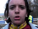 Cyclo-cross - Charline Mézange, championne Rhône-Alpes cadette
