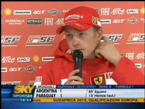 Spa 2008 Kimi Räikkönen Race Interview