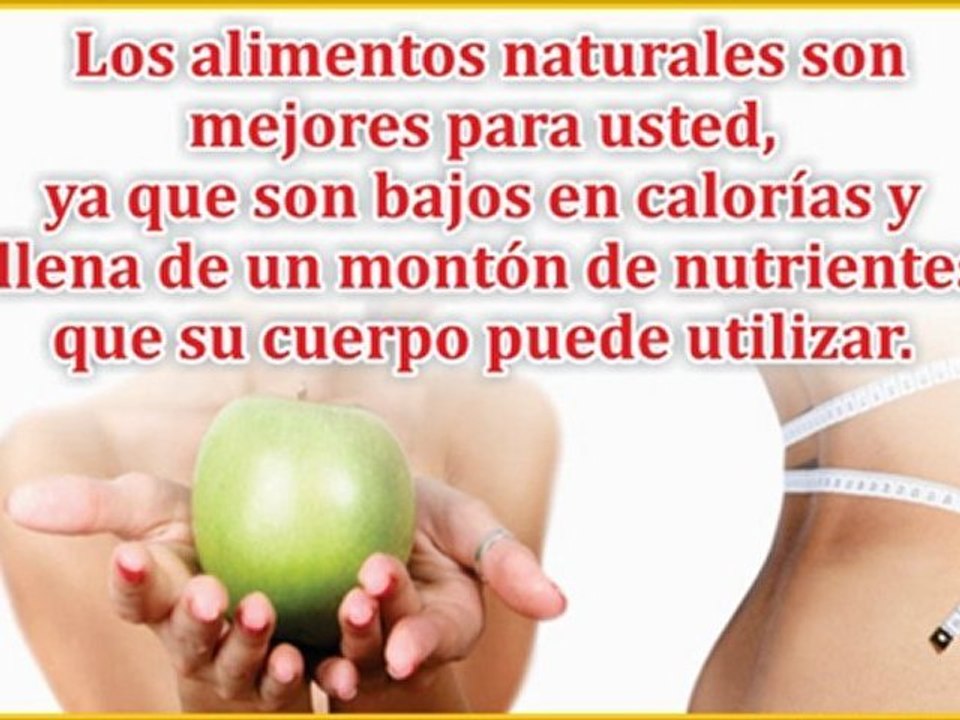 Dietas para Quemar Grasa Abdominal- COMA GRASAS SANAS