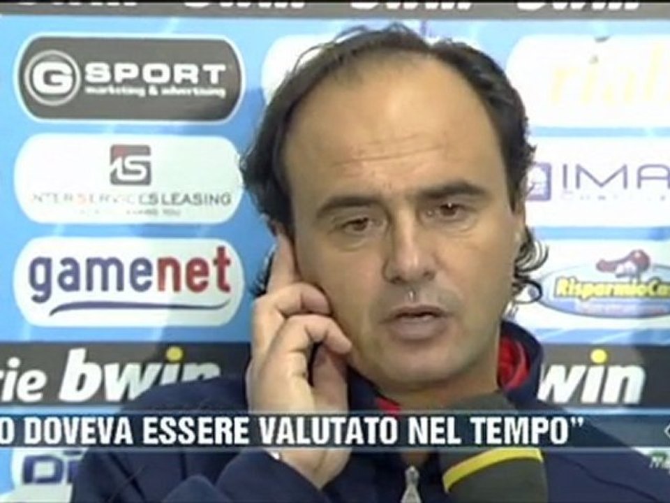 Giuseppe Giannini dimissioni in diretta dopo Pescara 1-2 Grosseto