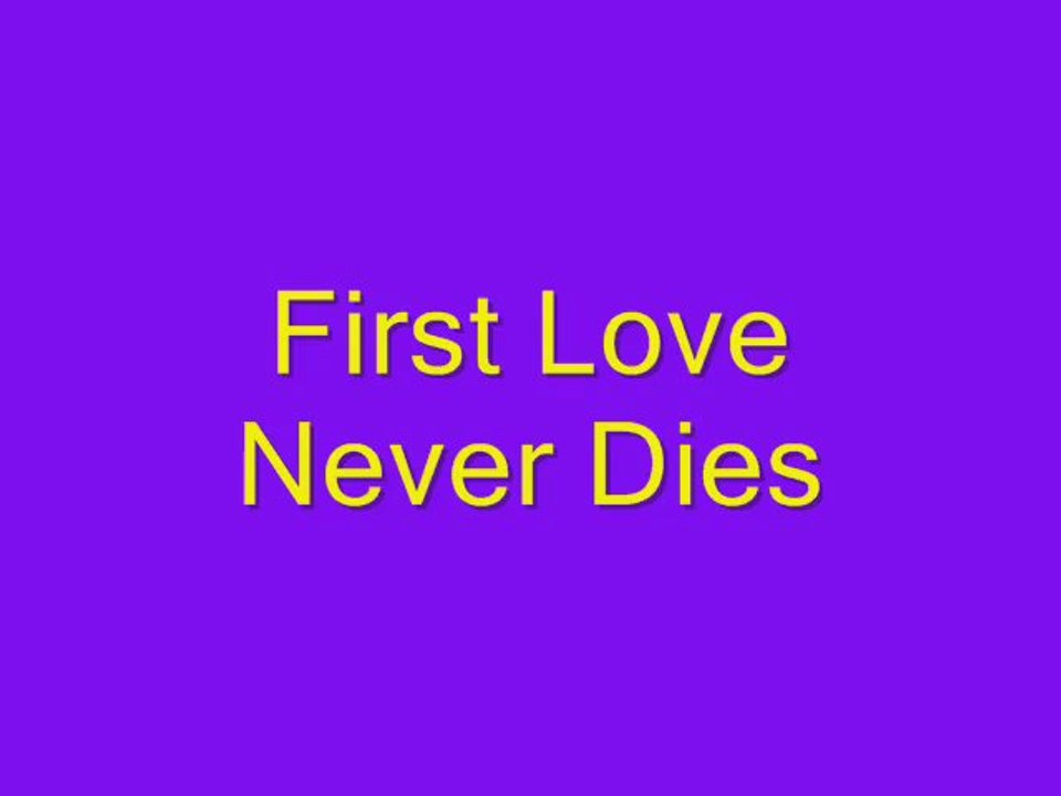 First Love Never Dies (1958)