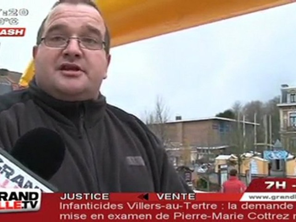 Noël : Une piste de glisse à Marquette-Lez-Lille !