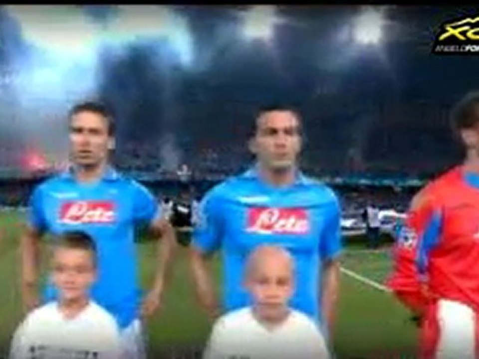 XG1  «THE CHAMPIOOOONS»... IL RUGGITO DEL SAN PAOLO  Napoli-Bayern, inno Champions League