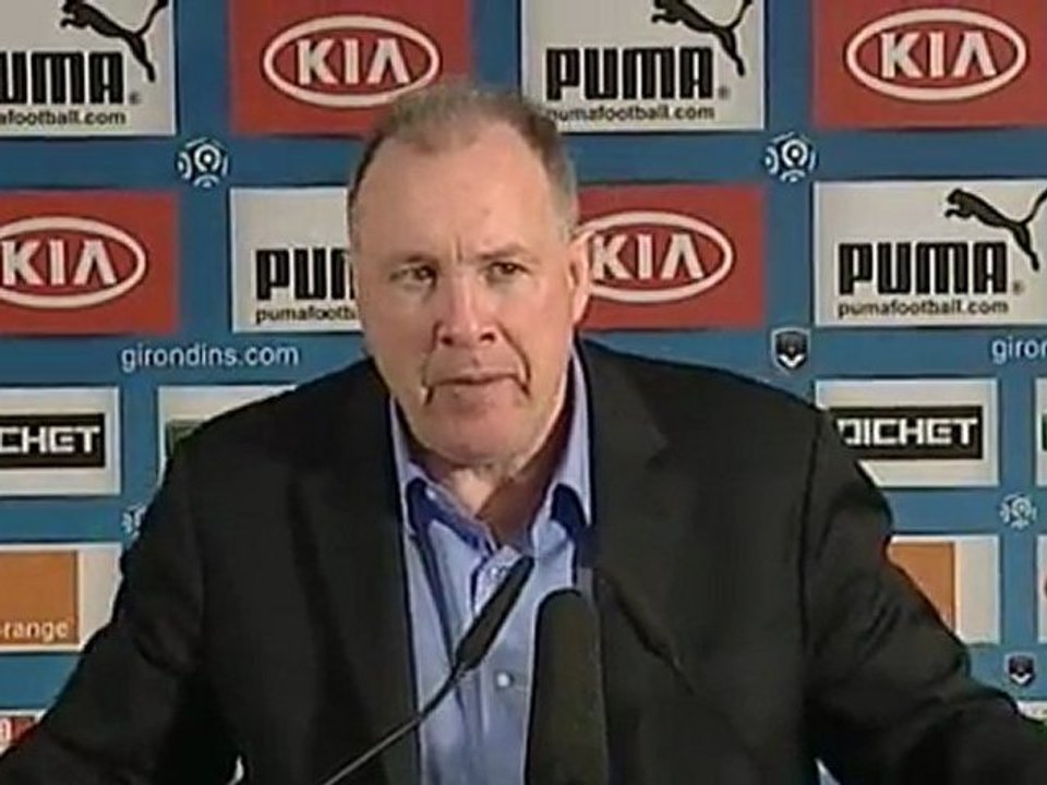 Conférence de presse après Bordeaux-Nancy