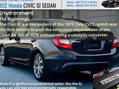2012 Honda Civic Si Sedan Los Angeles by Goudy Honda